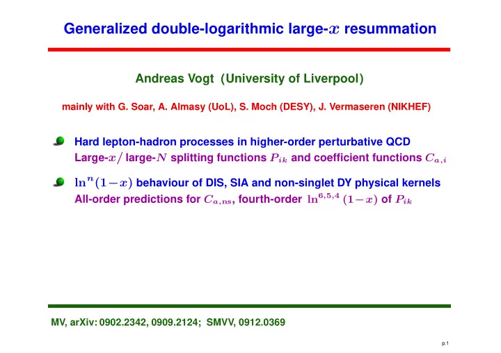 hard lepton hadron processes in pqcd i