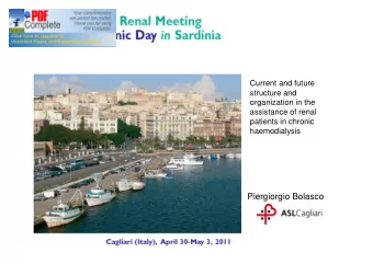 Piergiorgio Bolasco  Definitions according to  regional regulations  (resolution 25/29 dated 1st