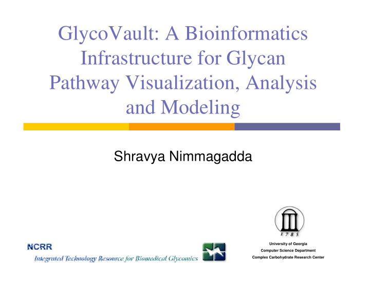 glycovault a bioinformatics infrastructure for glycan