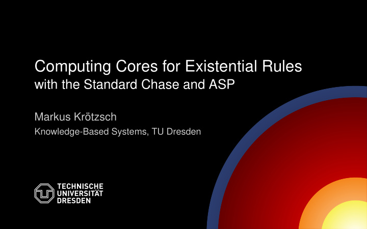 computing cores for existential rules