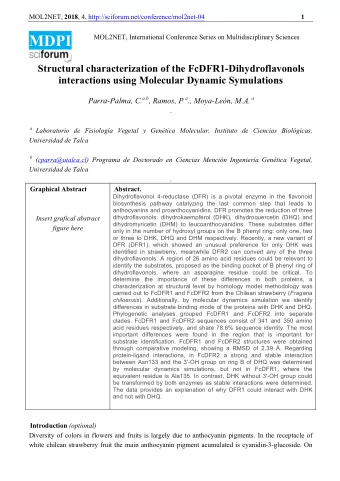 MOL2NET, 2018 , 4, http://sciforum.net/conference/mol2net-04  2 the other hand, in the red fruit of