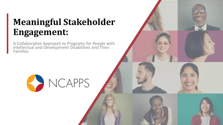 meaningful stakeholder engagement