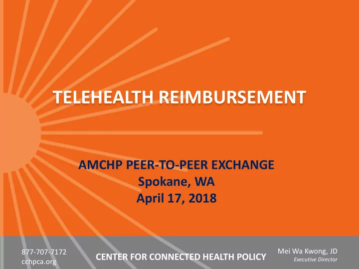 telehealth reimbursement