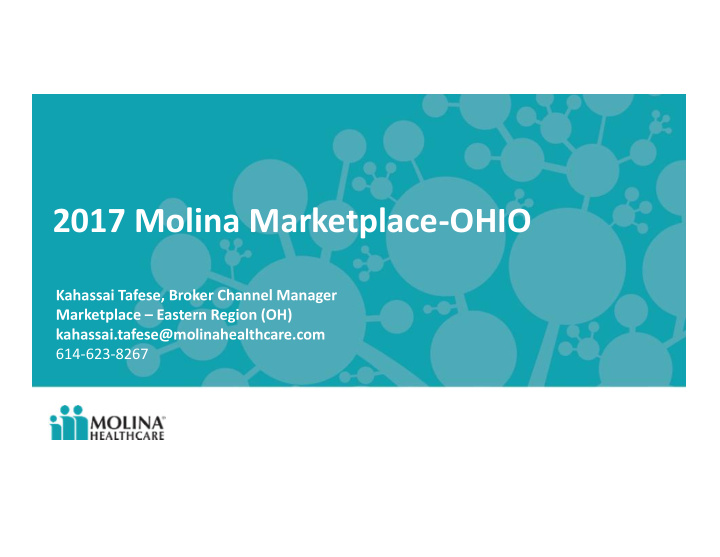 2017 molina marketplace ohio