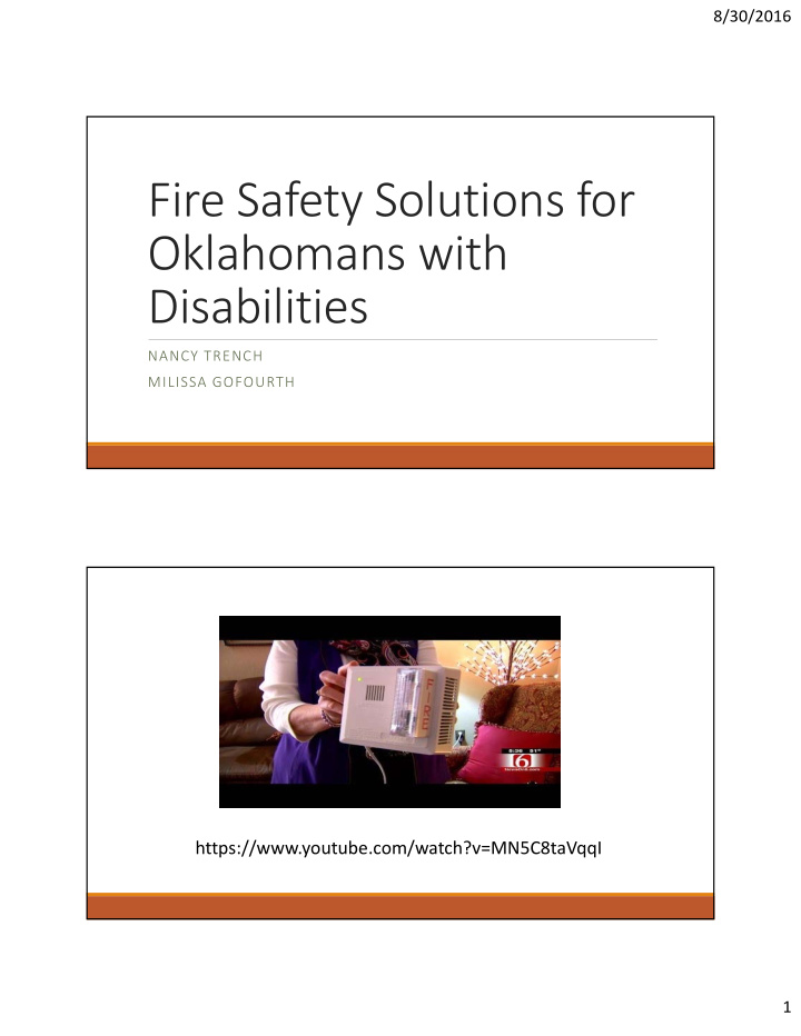 fire safety solutions for oklahomans with disabilities