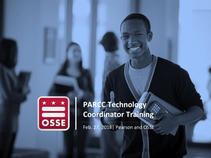 parcc technology coordinator training