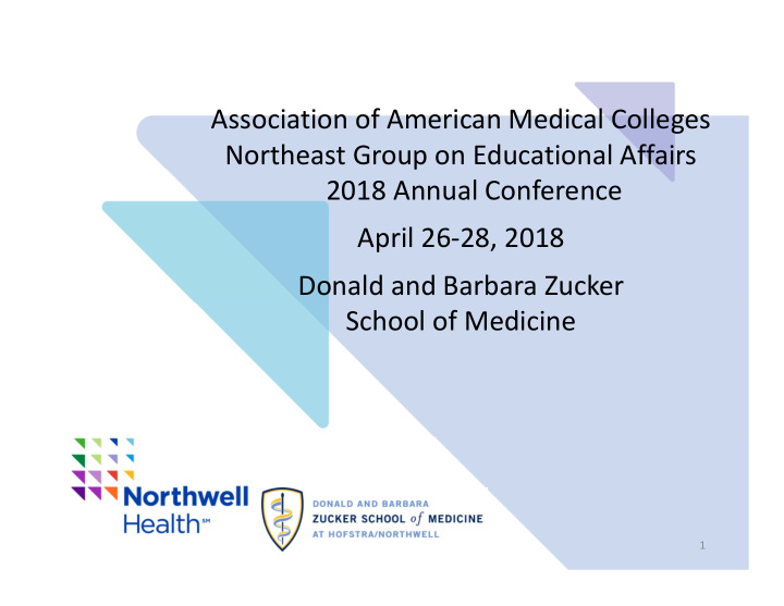 association of american medical colleges northeast group