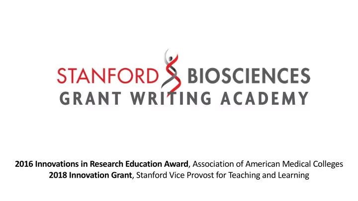 grant writing academy