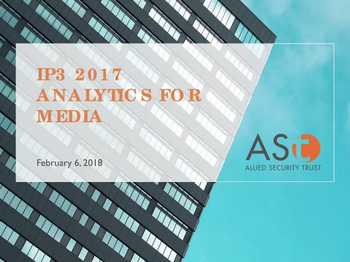 ip3 2 0 1 7 a na lyt ic s fo r media