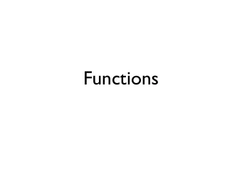 Functions  Built-in functions  Youve used several functions already  &gt;&gt;&gt;