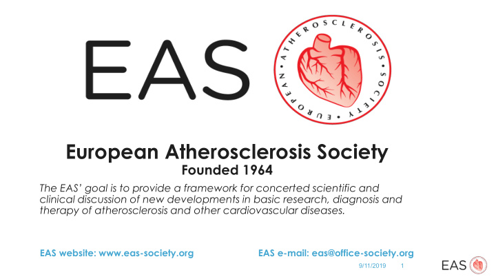 european atherosclerosis society
