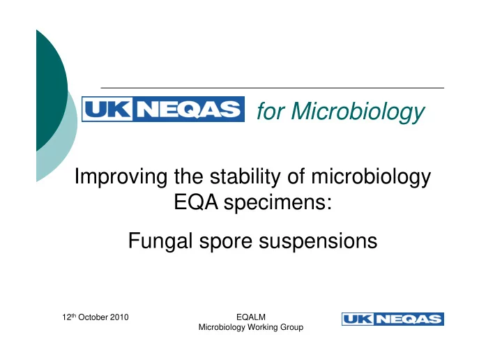 for microbiology