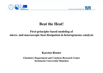 Beat the Heat!  First-principles based modeling of  micro- and macroscopic heat dissipation in