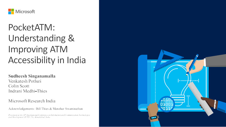 the existing state of atm accessibility in india mixed