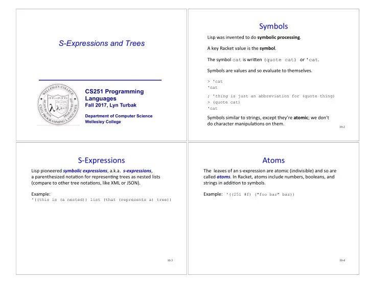 symbols