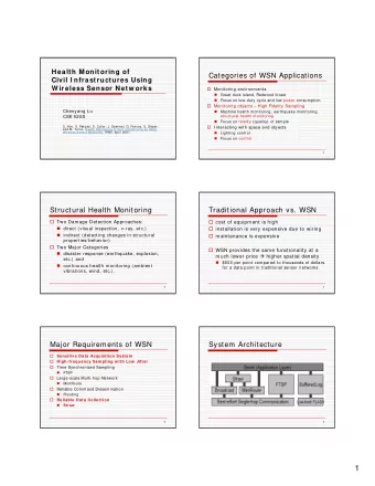 1  Reduce Noise Level  Accelerometer Board  Filtering    hardware single-pole -6db low-pass