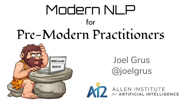 modern nlp