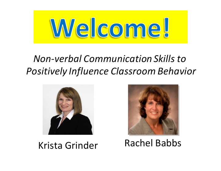 non verbal communication skills to positively influence