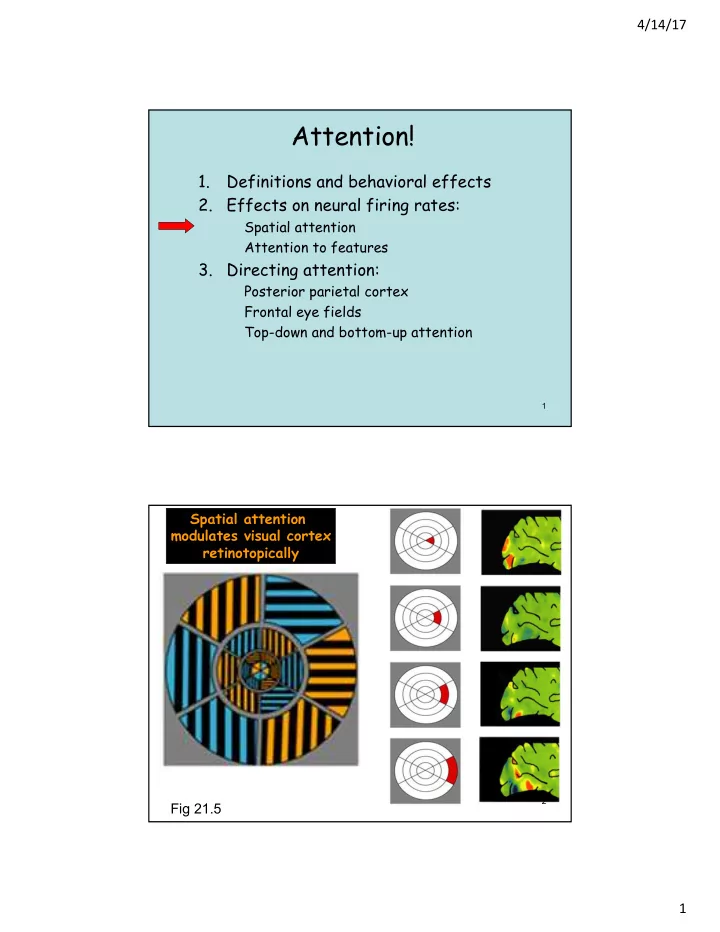 attention