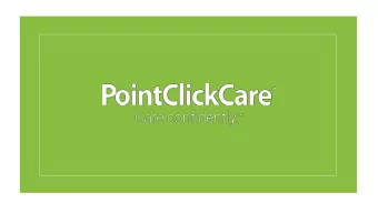 Get PDGM-Ready in 90 days  Wednesday, September 11, 2019  PointClickCare Presenters  Tyler Lloyd