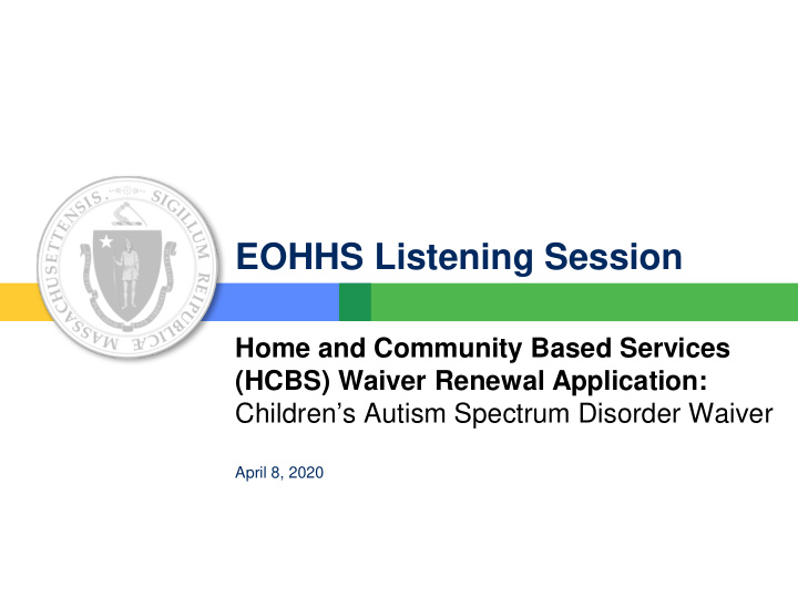 eohhs listening session