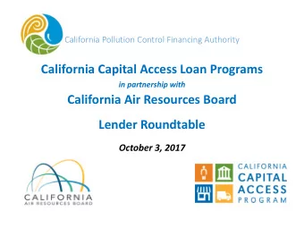 Lender Roundtable  October 3, 2017  2  Roundtable Key Speakers  Renee Webster-Hawkins ,