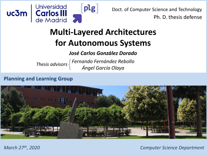 multi layered architectures