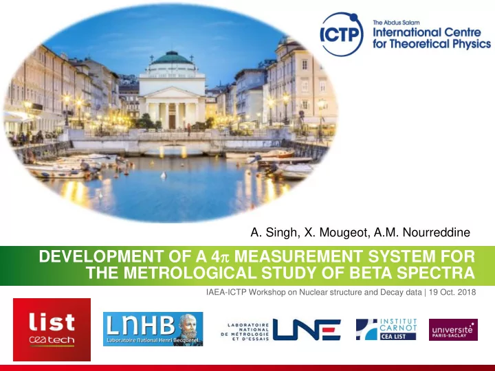development of a 4 p measurement system for the