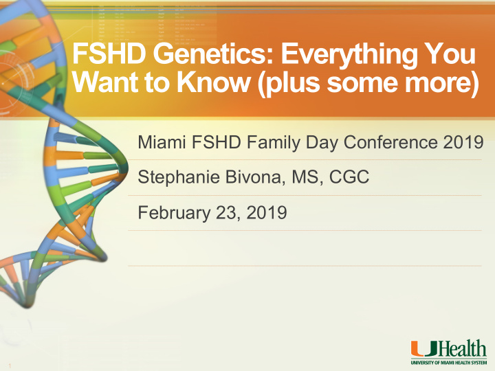 fshd genetics everything you want to know plus some more