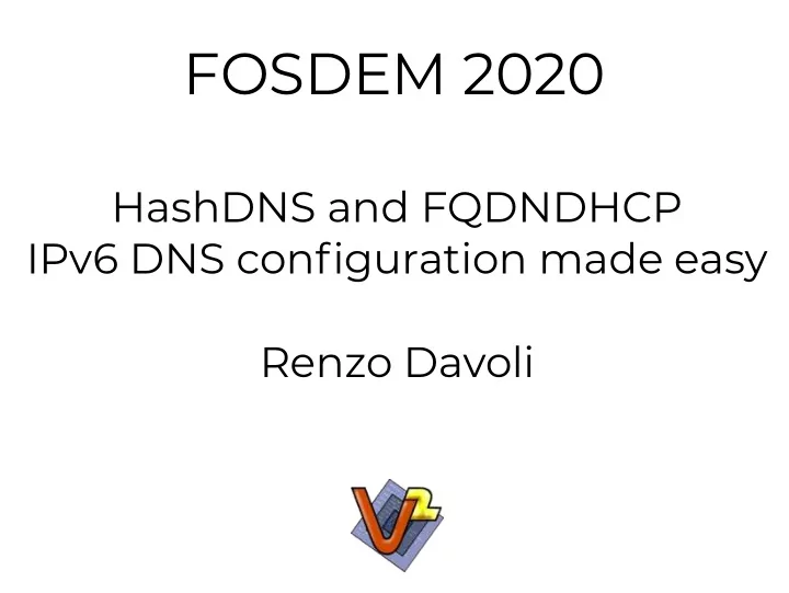 fosdem 2020