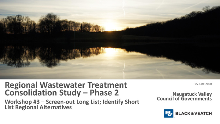 regional wastewater treatment