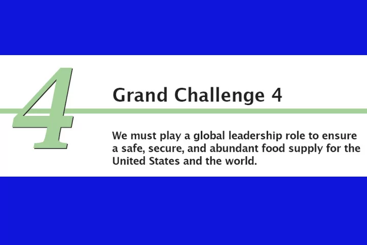 acknowledgments food security
