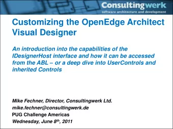 Visual Designer  An introduction into the capabilities of the  IDesignerHost interface and how it