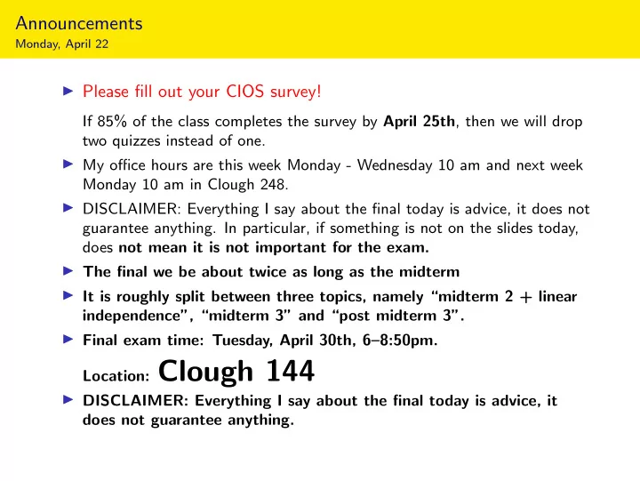 location clough 144
