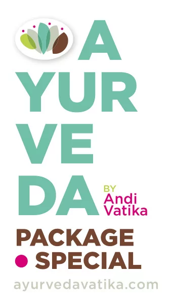 A  YUR  VE  DA  BY  Andi  Vatika  PACKAGE  SPECIAL  ayurvedavatika.com  INCLUDES:  1. AYURVEDA: