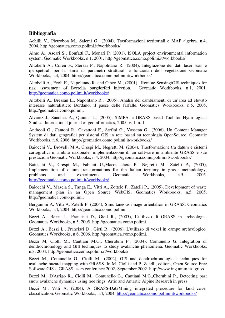 bibliografia