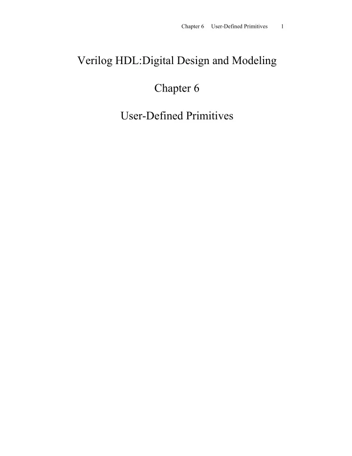 verilog hdl digital design and modeling chapter 6 user