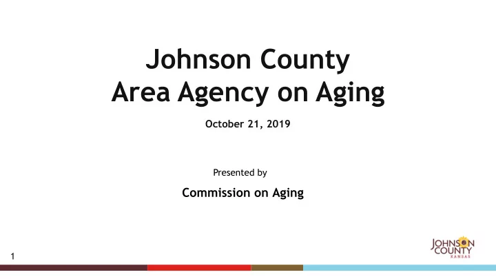 area agency on aging