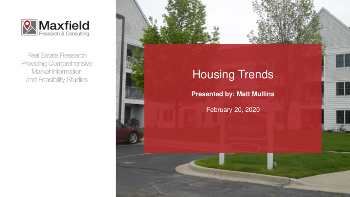 housing trends