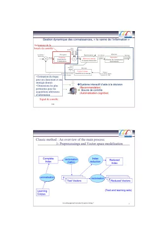 Gestiondynamiquedesconnaissances ,  la vanne de linformation   Actionneur de la