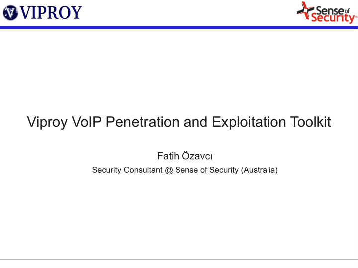 viproy voip penetration and exploitation toolkit