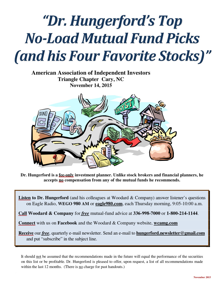 american association of independent investors