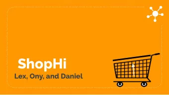 ShopHi  Lex, Ony, and Daniel  I already have back  problems, and unloading  my cart adds onto