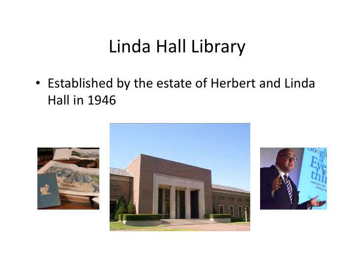 linda hall library