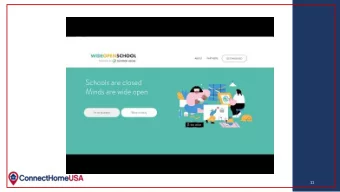 11  What is Wide Open  School?  Free site that helps families and    educators with at-home