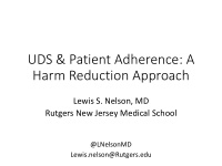 harm reduction approach