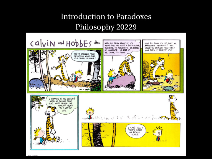 introduction to paradoxes philosophy 20229 r t s