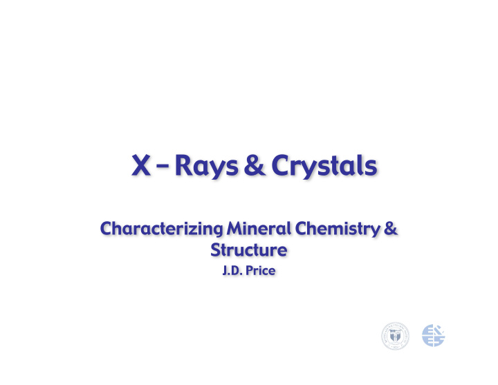 x rays crystals