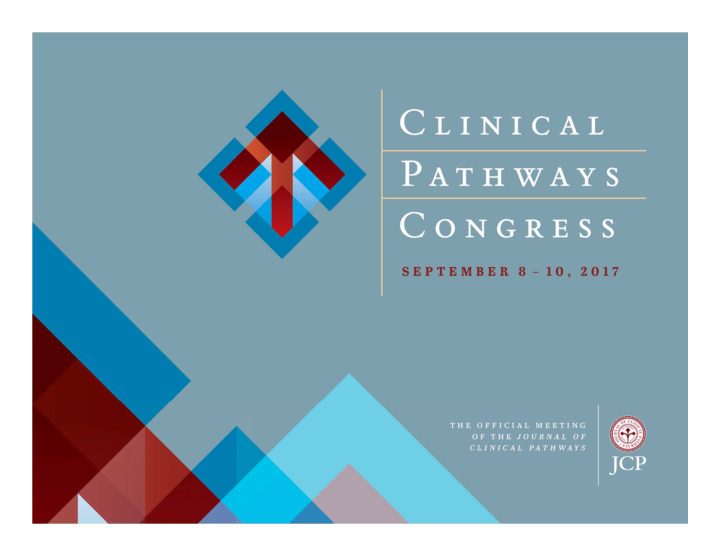 utilizing clinical pathways for remission maintenance in
