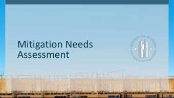 Mitigation Needs  Assessment  1  CDBG-MIT Webinar Series  HUD and FEMA role (National Mitigation